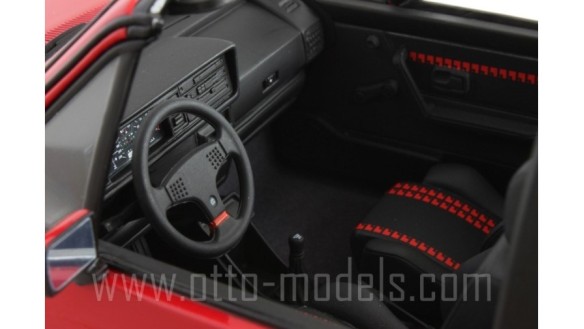 Volkswagen Golf 1 Cabriolet Sportline Rouge Flash 1991