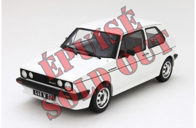 Volkswagen Golf 1 GTI 16S Oettinger Alpine White 1981