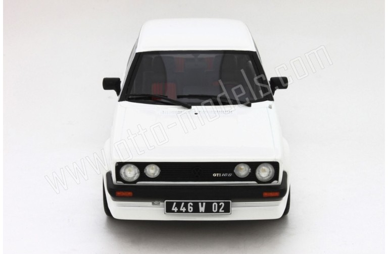 Volkswagen Golf 1 GTI 16S Oettinger Alpine White 1981