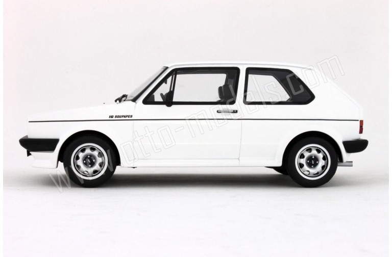 Volkswagen Golf 1 GTI 16S Oettinger Alpine White 1981