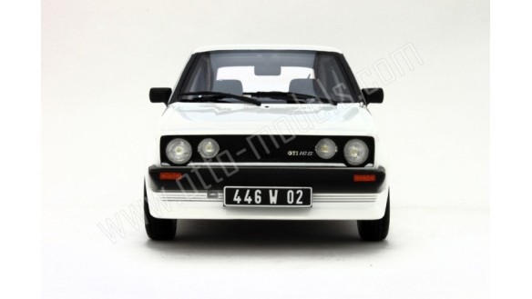 Volkswagen Golf 1 GTI 16S Oettinger Alpine White 1981