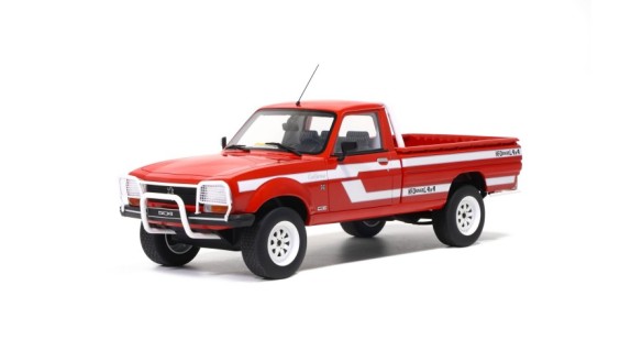 Peugeot 504 Pick Up Dangel Rouge Pompier EKB 1993