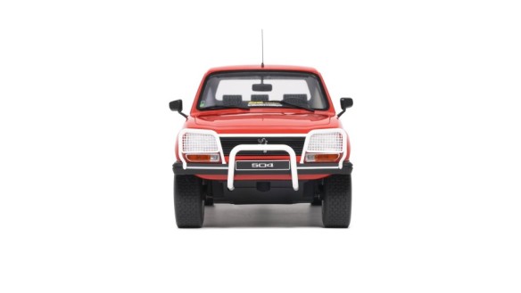 Peugeot 504 Pick Up Dangel Rouge Pompier EKB 1993