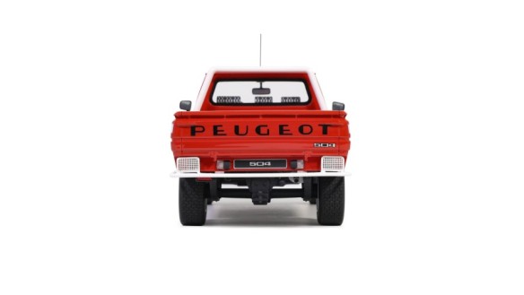 Peugeot 504 Pick Up Dangel Rouge Pompier EKB 1993