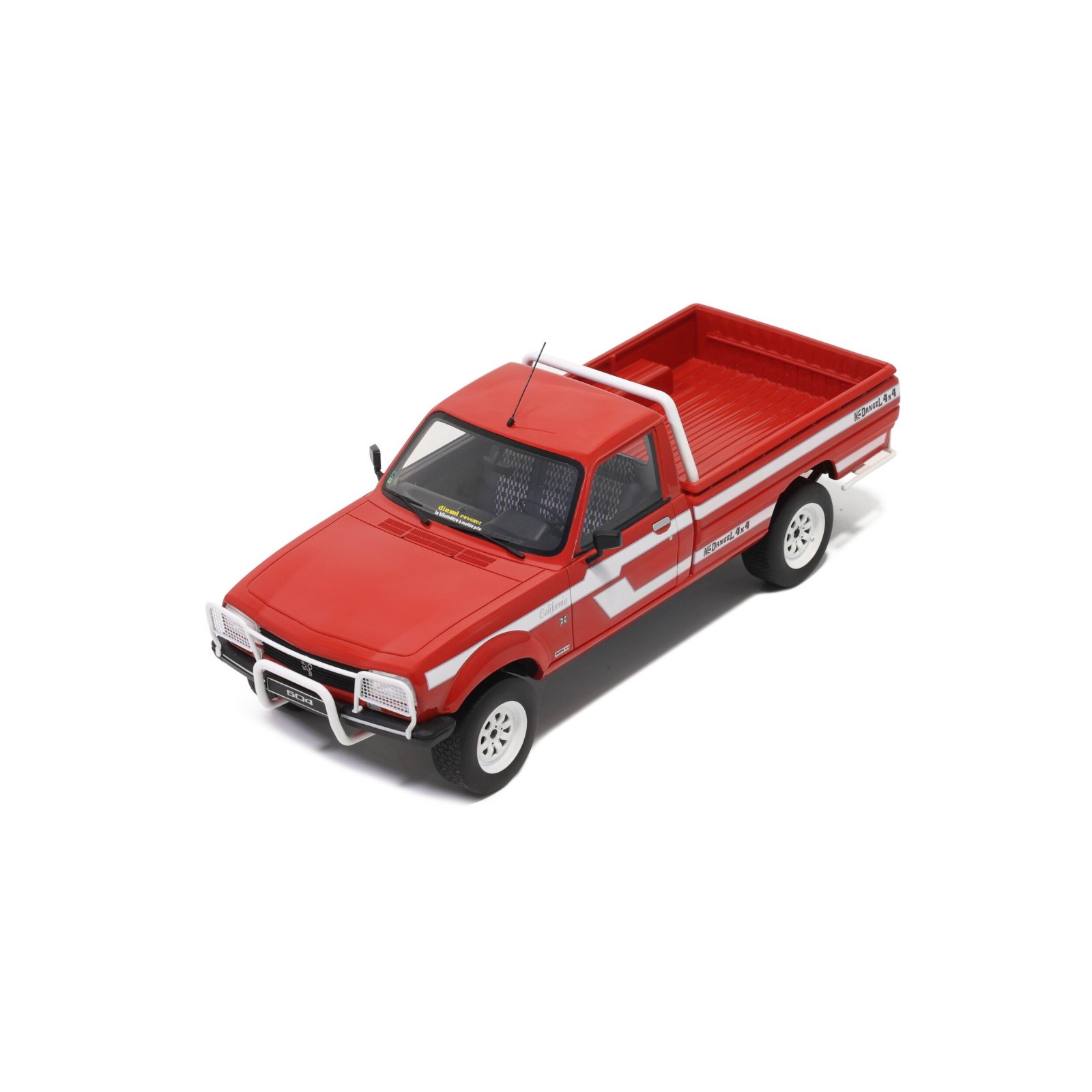 Peugeot 504 Pick Up Dangel Rouge Pompier EKB 1993