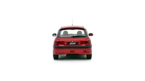 Peugeot 206 S16 Rouge Lucifer EKQ 1999