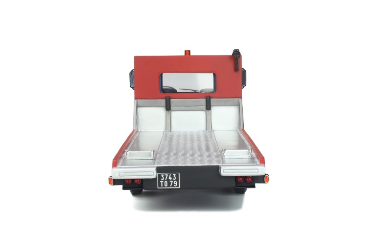 Saviem SG2 Depanneuse Porte-Plateau Bleu Saviem 1975