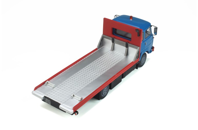 Saviem SG2 Depanneuse Porte-Plateau Bleu Saviem 1975