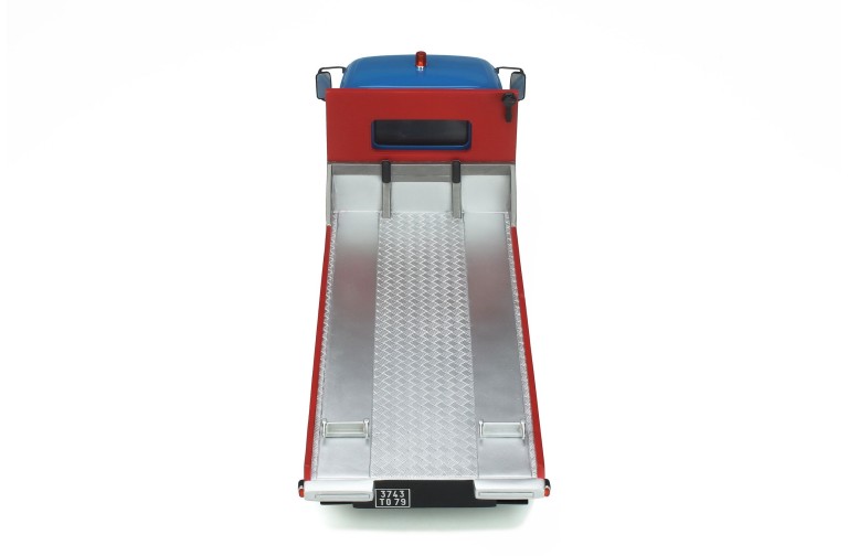 Saviem SG2 Depanneuse Porte-Plateau Bleu Saviem 1975