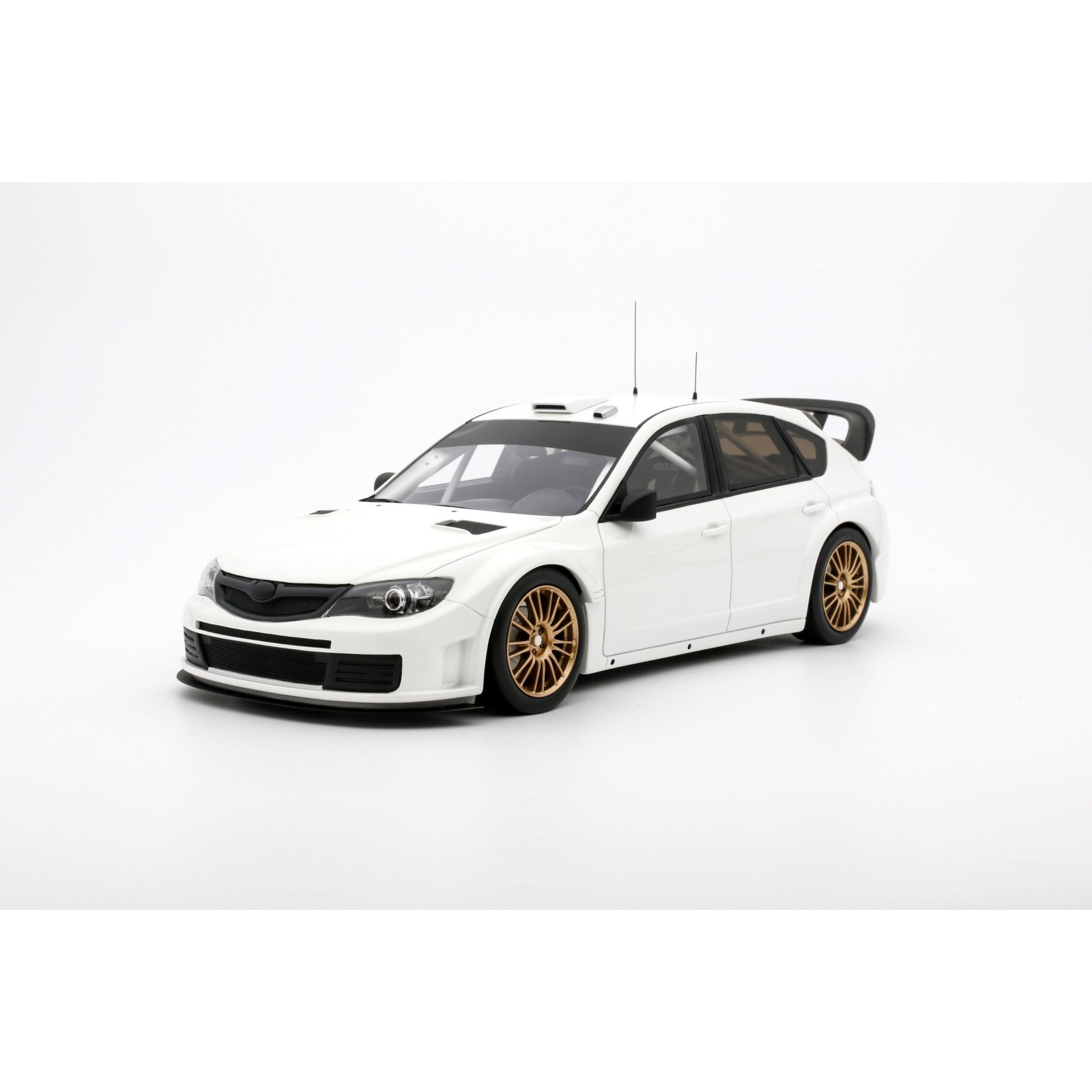 Subaru Impreza WRC'08 Prodrive Factory Setting White 2008