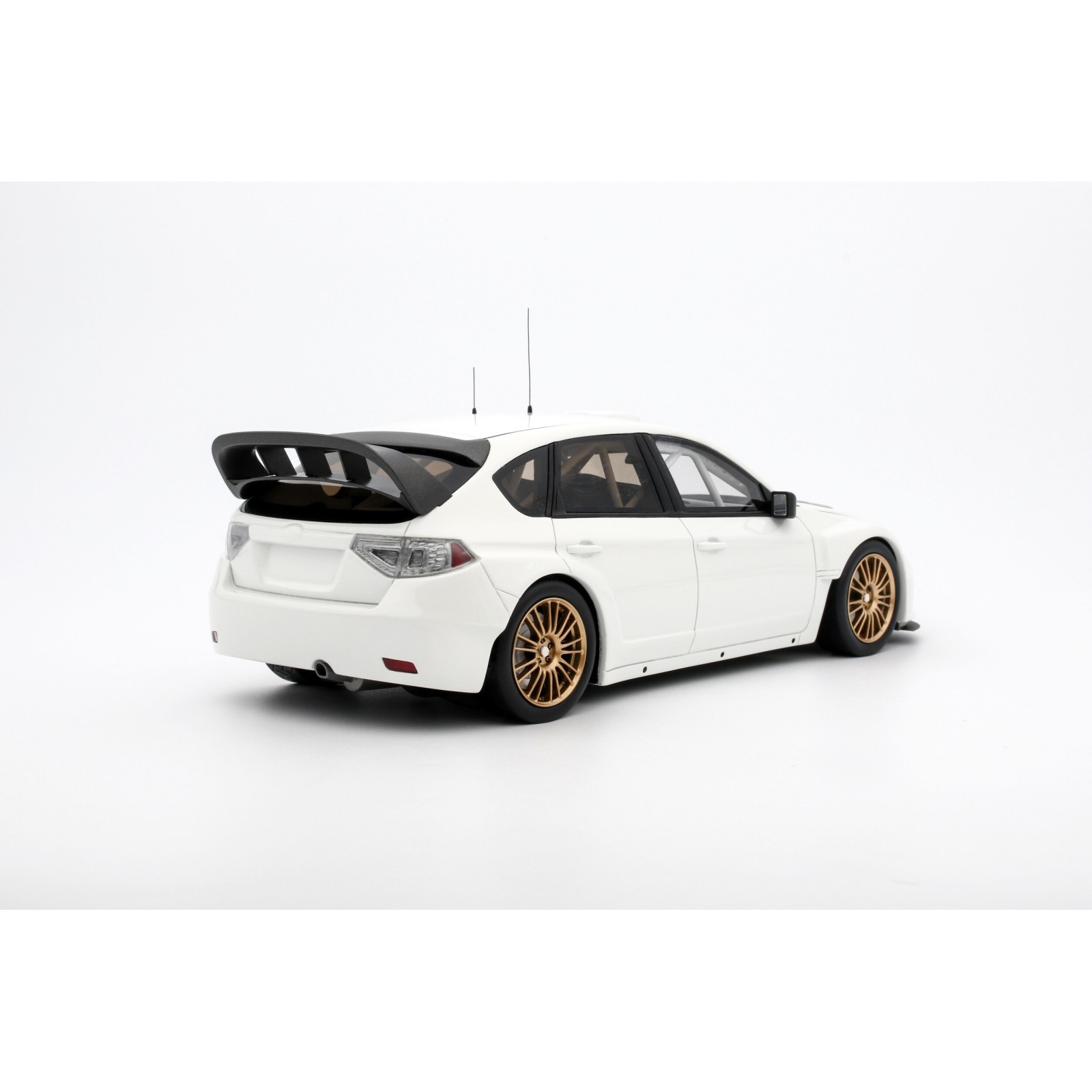 Subaru Impreza WRC'08 Prodrive Factory Setting White 2008