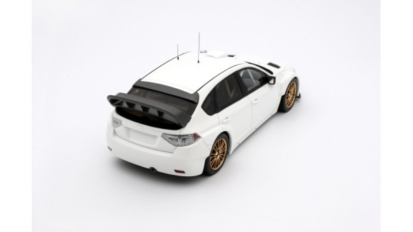 Subaru Impreza WRC'08 Prodrive Factory Setting White 2008