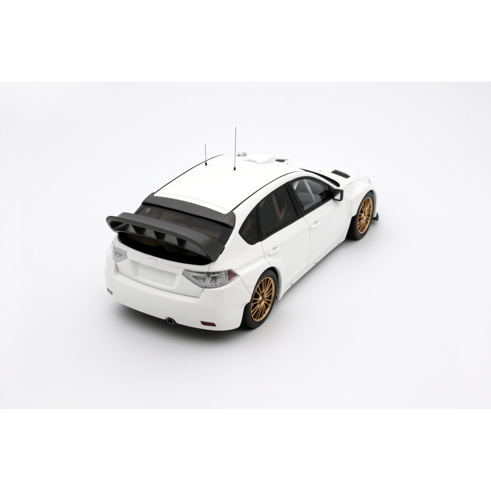 Subaru Impreza WRC'08 Prodrive Factory Setting White 2008