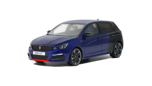 Peugeot 308 GTI Bleu Magnetic /Black 2018