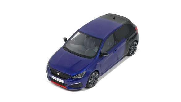 Peugeot 308 GTI Bleu Magnetic /Black 2018