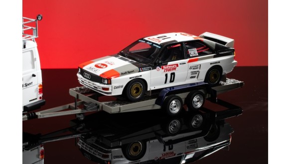 Pack VW LT35 + Audi Quattro A2 Tour de Corse 1983