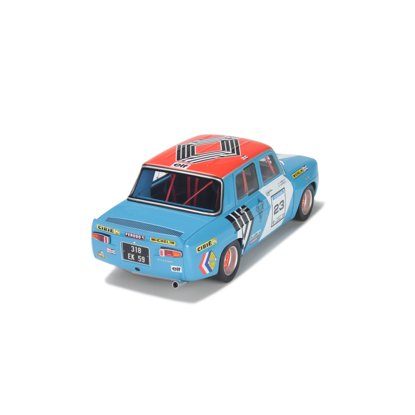 Renault 8 Gordini Gr.F Rallye Cote d'Opale 1972