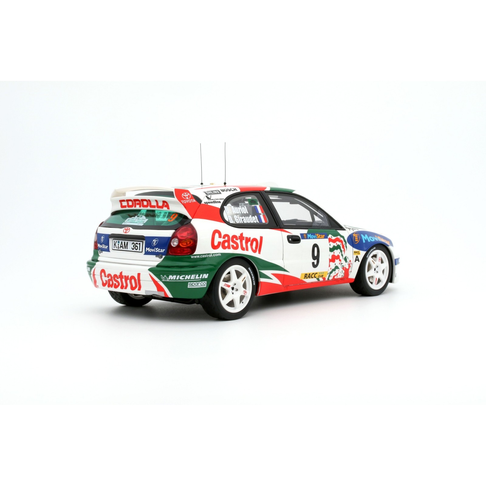 Toyota Corolla WRC Rallye Catalunya 1998