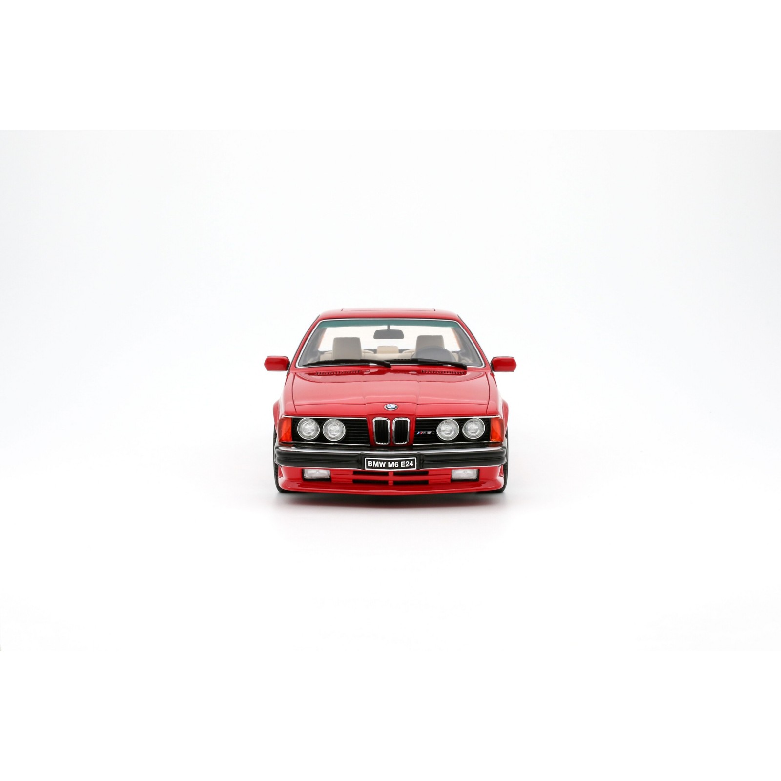 BMW E24 M6 Henna Red 1986