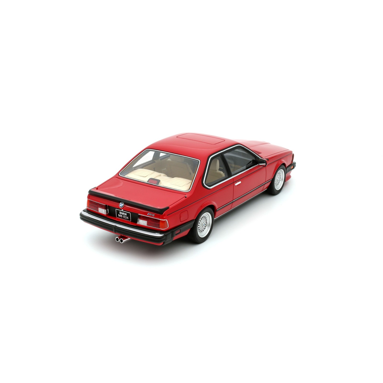 BMW E24 M6 Henna Red 1986