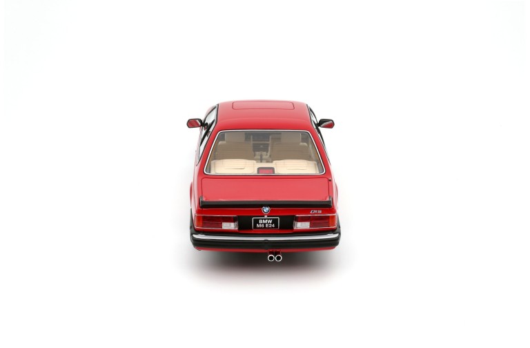 BMW E24 M6 Henna Red 1986