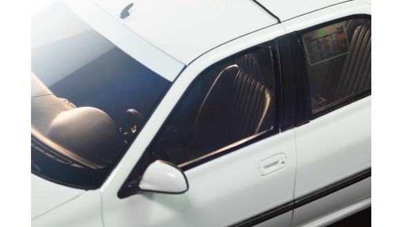 Peugeot 406 taxi Blanc Banquise 1998