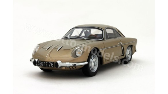 Alpine A108 Tour De France Beige Sable Métal 1961