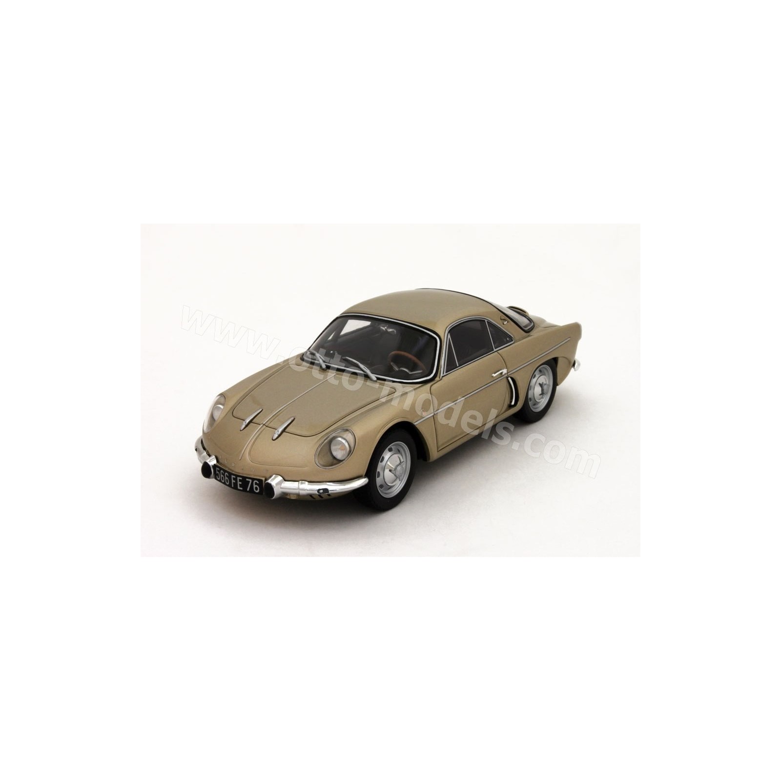 Alpine A108 Tour De France Beige Sable Métal 1961