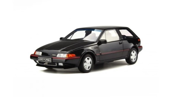 Volvo 480 Turbo Black Metallic 1989