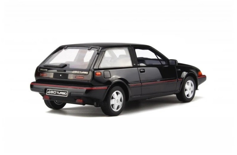 Volvo 480 Turbo Black Metallic 1989