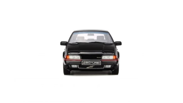 Volvo 480 Turbo Black Metallic 1989