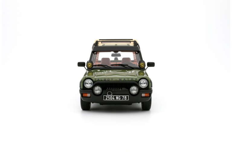 Talbot Matra Rancho Decouvrable Vert Sologne 1981