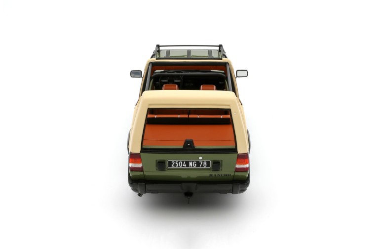 Talbot Matra Rancho Decouvrable Vert Sologne 1981