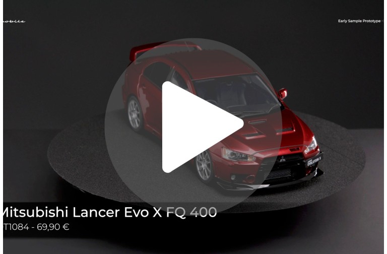 Mitsubishi Lancer Evo X FQ 400 Orient Red 2012