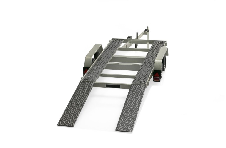 Remorque porte véhicule 1/18 Silver 1980