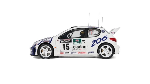 Peugeot 206 WRC Tour de Corse 1999