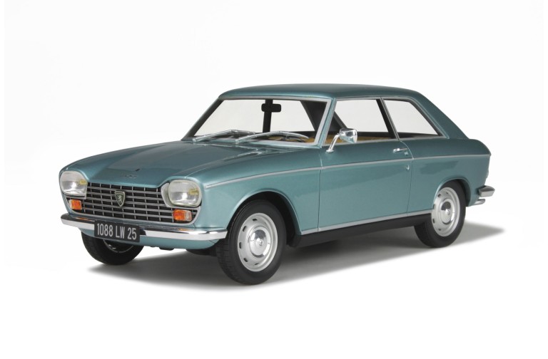 Peugeot 204 Coupé Bleu Clair Métal 1966