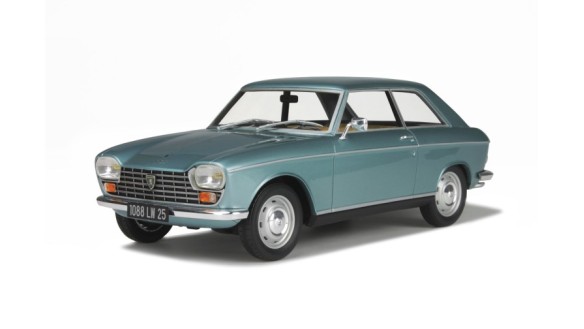 Peugeot 204 Coupé Bleu Clair Métal 1966