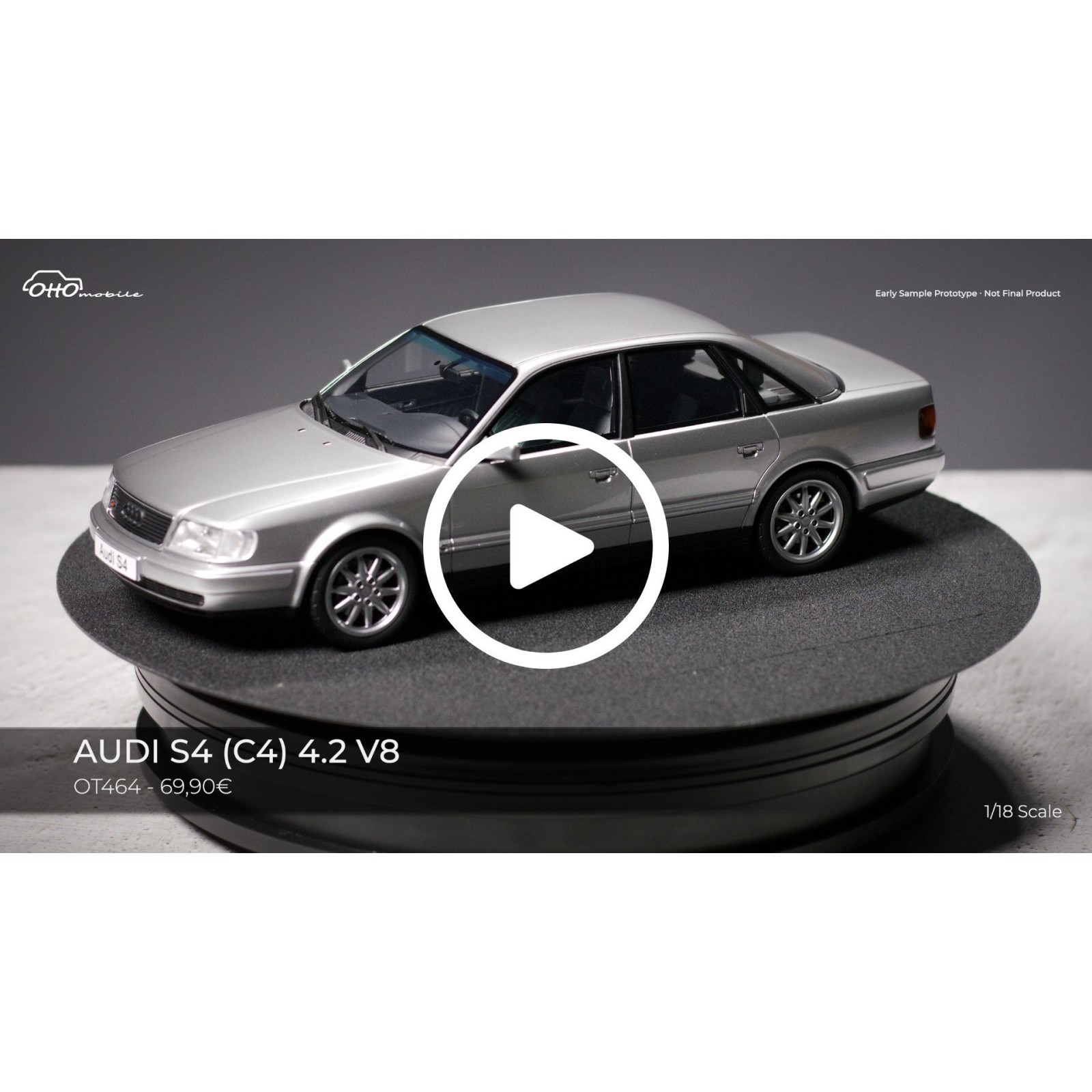 Audi S4 (C4) 4.2 V8 Crystal Silver C6 1993