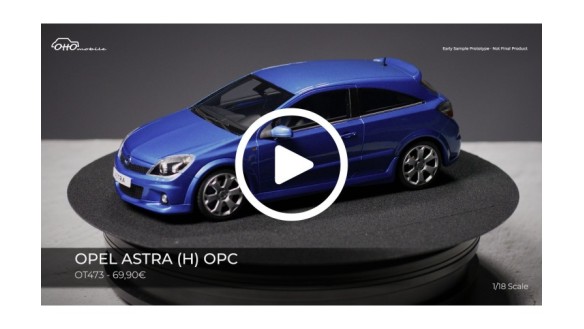 Opel Astra (H) OPC Ardenblau 2006