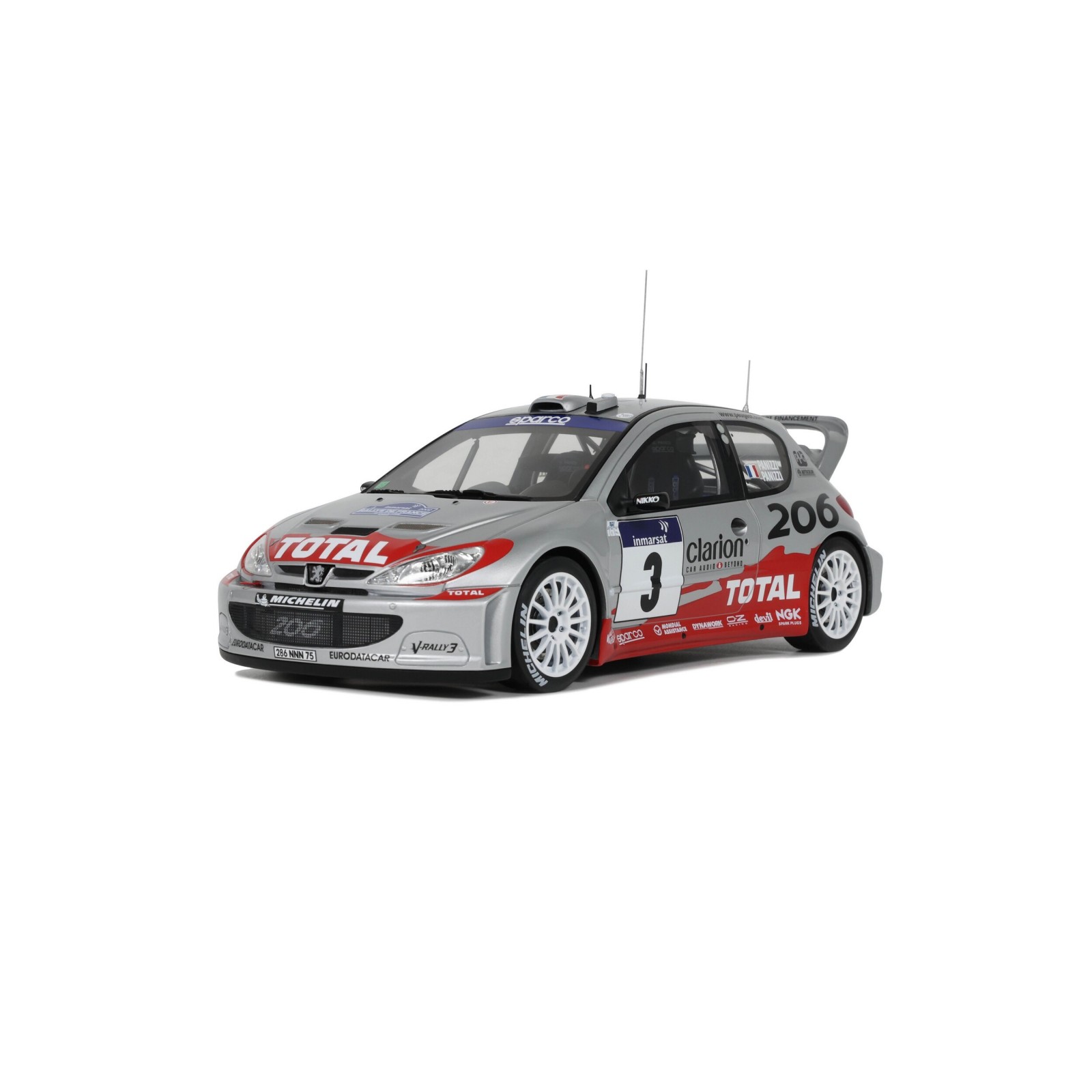Peugeot 206 WRC Tour de Corse 2002