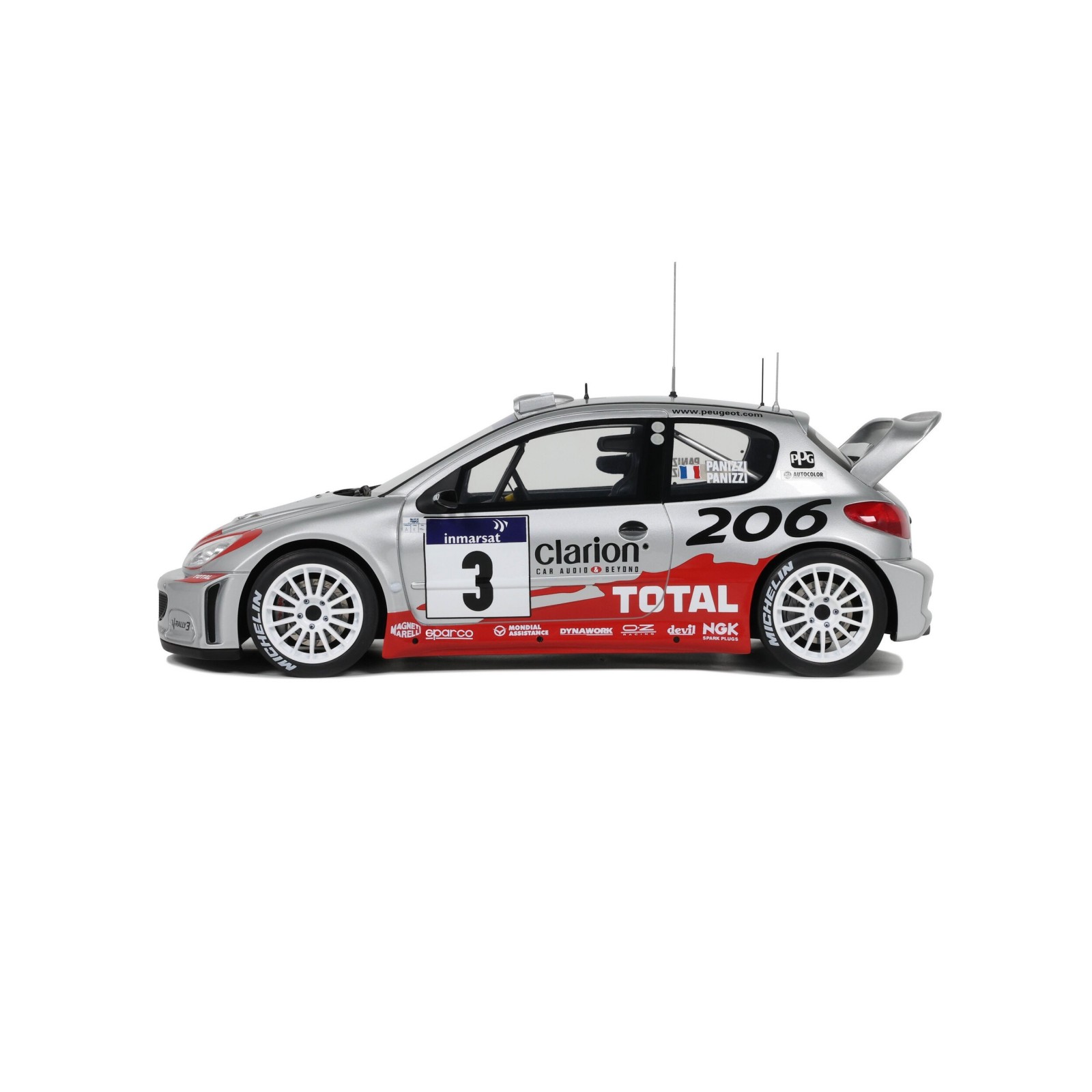 Peugeot 206 WRC Tour de Corse 2002