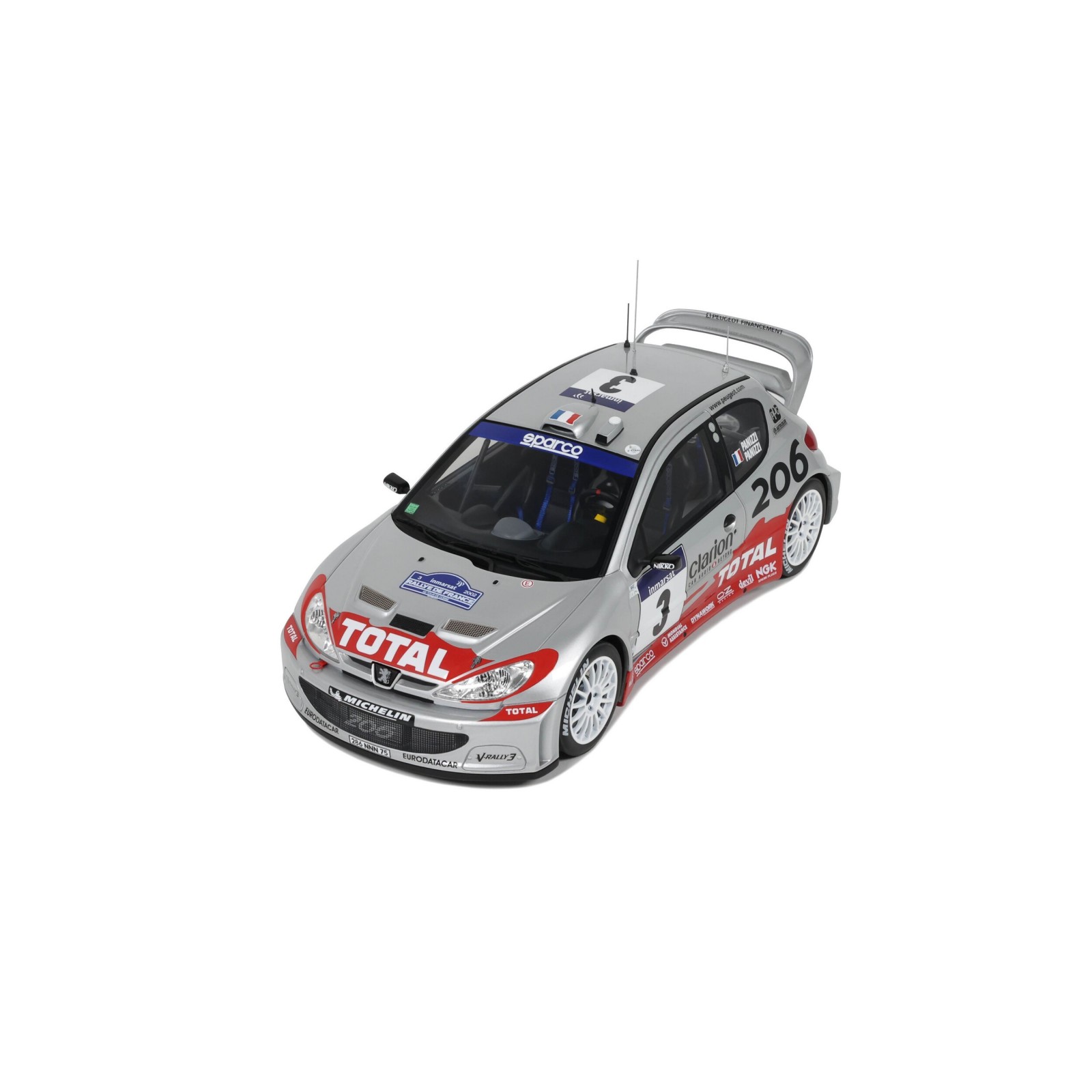 Peugeot 206 WRC Tour de Corse 2002