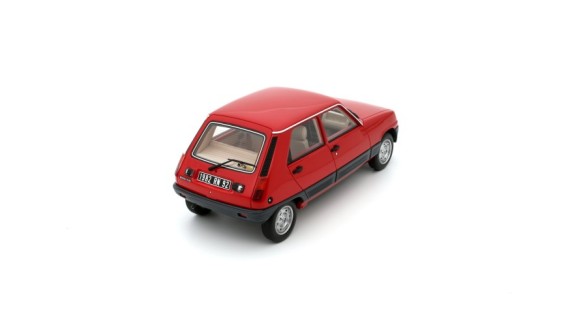 Renault 5 GTL (5 doors) Rouge 705 1984