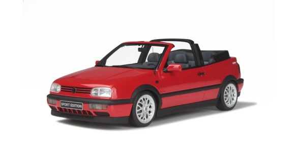 Volkswagen Golf 3 Cabriolet Sport edition Flash Red 1997