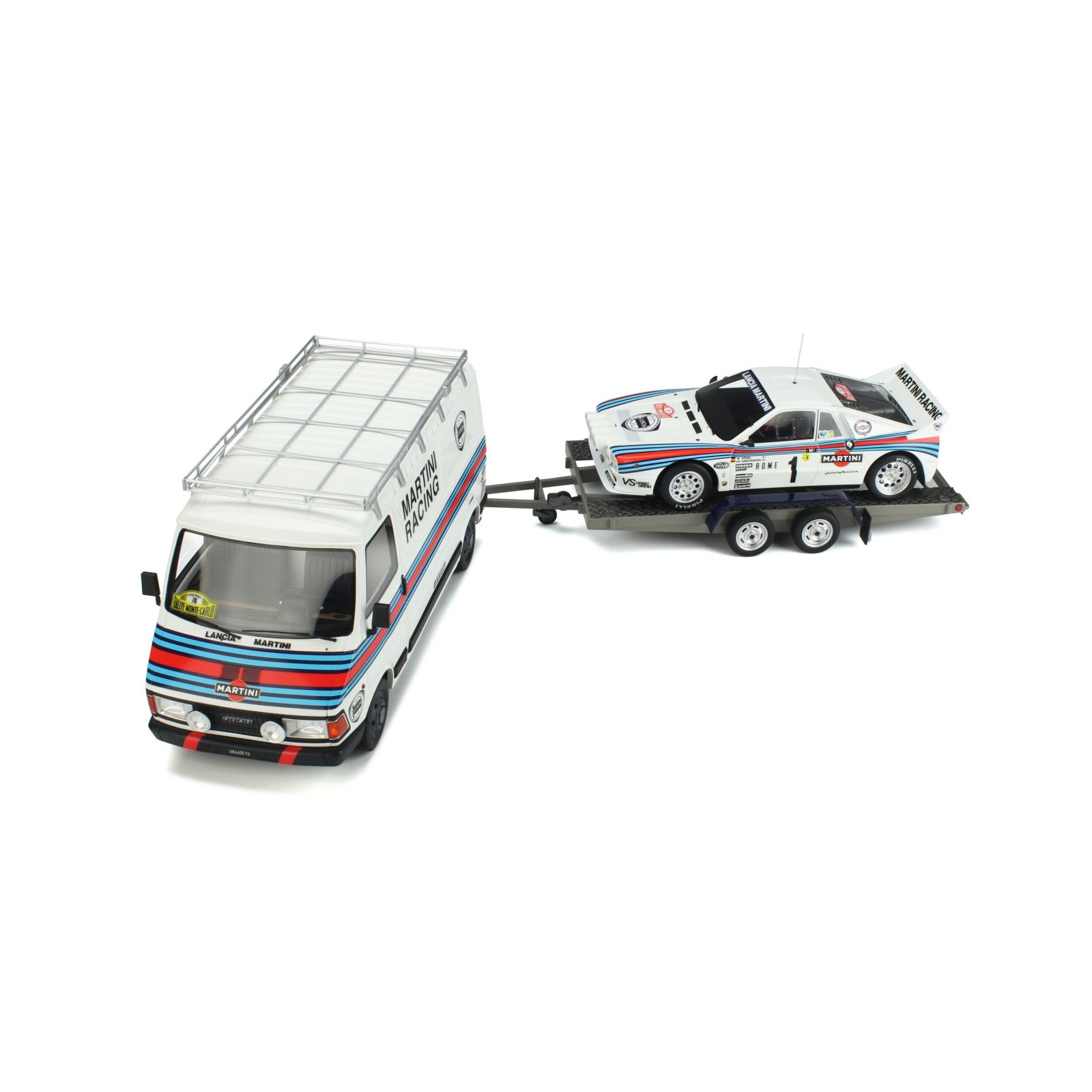 Pack Fiat 242 Lancia 037 Gr.B Rallye Monte Carlo 1983