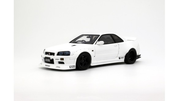 Nissan Skyline GT-R R34 KRC Body Kit Pearl White QX1 2019