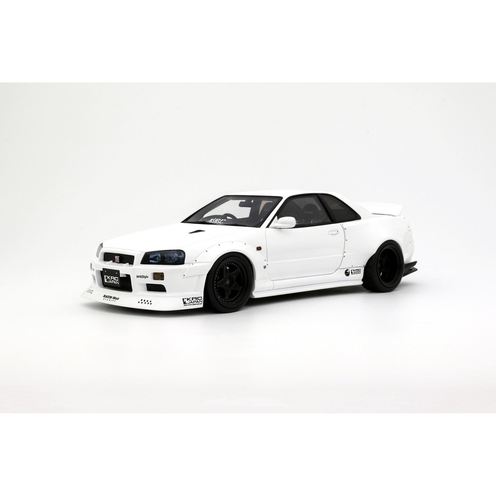 Nissan Skyline GT-R R34 KRC Body Kit Pearl White QX1 2019