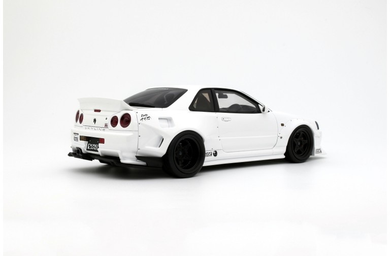 Nissan Skyline GT-R R34 KRC Body Kit Pearl White QX1 2019