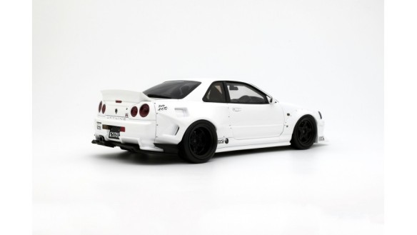 Nissan Skyline GT-R R34 KRC Body Kit Pearl White QX1 2019